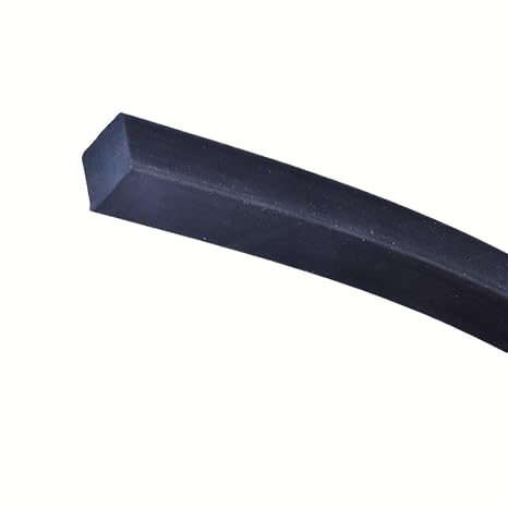 Nitrile Rubber Rubber Gasket Strip Oil & Heat Resistant Square Seal Industrial & Household Dichtung Durable Sealing(1 Meter,5 X 5mm)