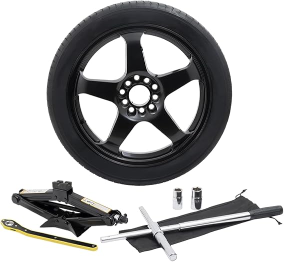 Modern Spare Complete Compact Spare Tire Kit - Fits 2015-2023 Ford Mustang