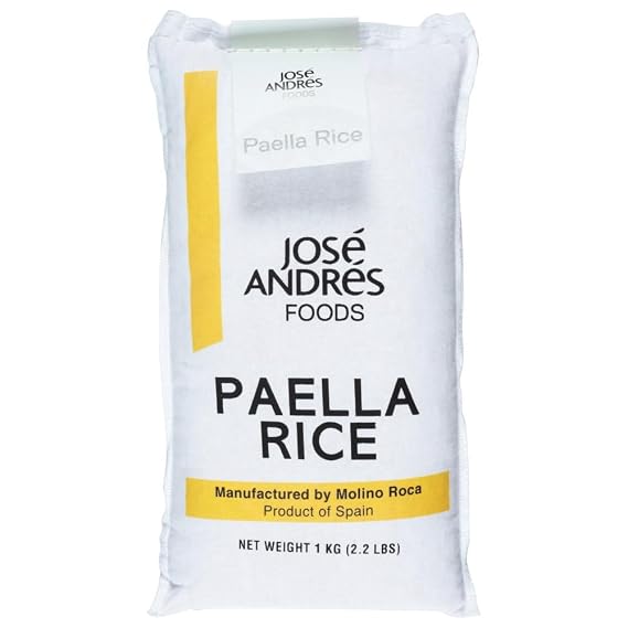 Paella Rice Selected by Jose Andres Arroz J Sendra, 1 kg