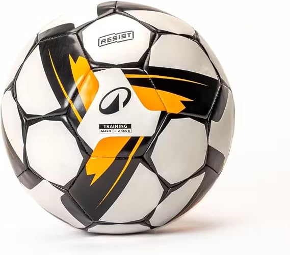 Decathlon Training Ball Resist Size 5, Machine Stitched, Rubber Coating
