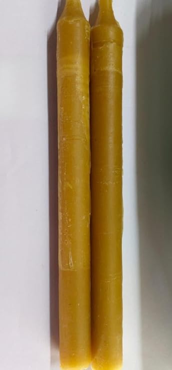 BSD Organics Medium Size Candle of Beeswax/Mom/Ten Meluku (Pack of 2)