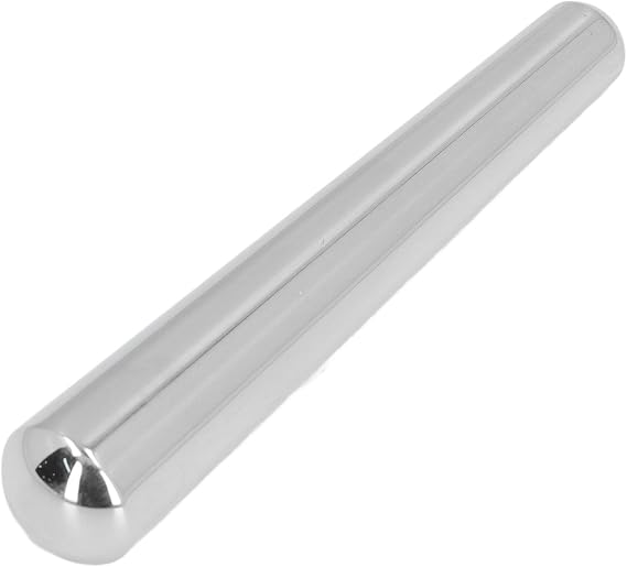 Sonew Stainless Steel Massage Stick, Foot & Palm Reflexology Wand for Pressure, 11cm