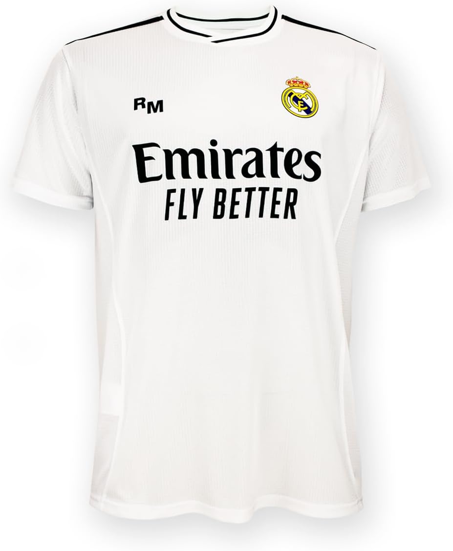 Real Madrid Unisex Home Jersey Season 24/25 Vest (Pack of 1)