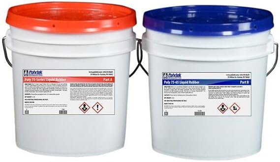 Polytek 75-65 Liquid Polyurethane Rubber (16lb Kit)
