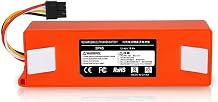 Replacement Battery BRR-2P4S-5200D Compatible with XIAOMI 1S 1ST Roborock SDJQR01RR Cleaning and Mopping Robot Vacuum Cleaner 5200mAh(5200mAh)