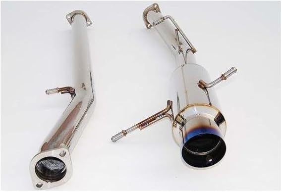 Invidia HS02SW1GRT Titanium Single Layer Racing Cat-Back Exhaust System for Subaru WRX STI