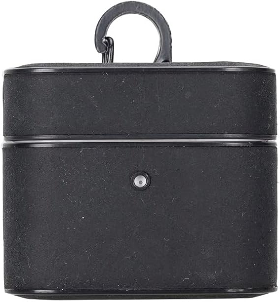 Casquet Apple AirPods 3rd gen Compatible Leather Case G1 Black