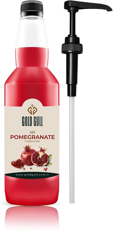 Gold Gull Pomegranate Flavored Coffee & Fruit Syrup 700 ml.