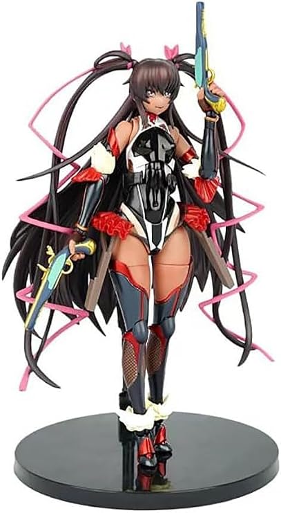 16cm Taimanin Game Action Figure Mizuki Yukikaze Articulated Face-Changing Replaceable Figure Model Multiple Accessories Movable Joints