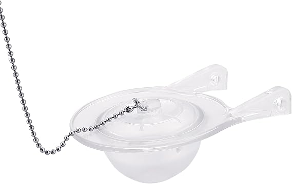 3 Inch Toilet Flapper Replacement Kit for Gerber 99-827,Toilet Flapper for Gerber Maxwell 1.6 with Stainless Chain and Hook, High Performance Silicone Toilet Flapper