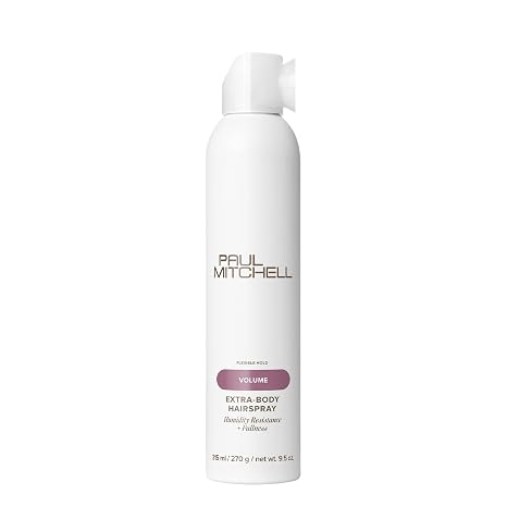 Paul Mitchell Extra-Body Hairspray, Flexible Hold, Maximum Volume + Humidity Resistance, For Fine Hair