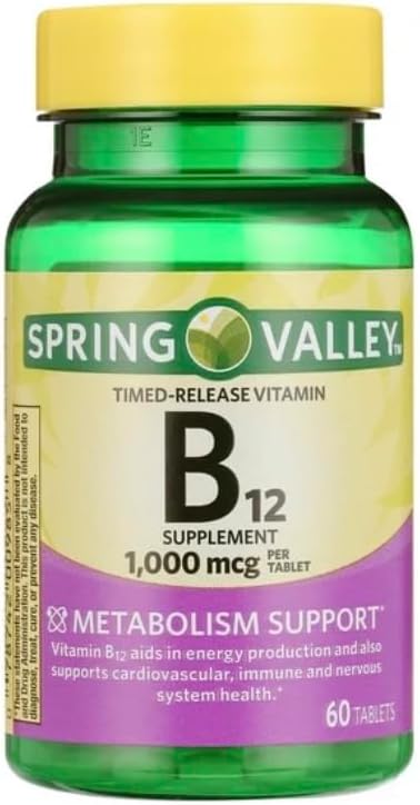 Healthy Surplus Vitamin B12 Supplement Tablets 500 mcg 100 Tablets