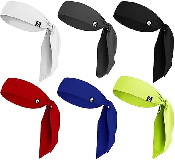 Sweat Wicking Tie Sweatband Headband Men, Ninja Headbands, Sports Head Tie, Mens Headband Long Hair, Athletic Head Band