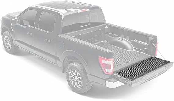 TrailFX Tailgate Liner Fits Dodge Ram 1500 2006-2018 Black High-Density Polyethylene Direct Fit Textured Ribbed Surface TrailFX RD06TGNR