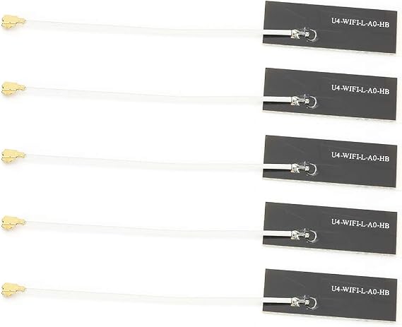 5Pcs Internal 2.4G/5G Dual Band Antenna, Lightweight