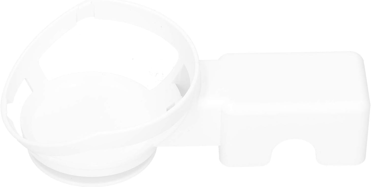 Dot 4th Generation Wall Mount, No-Drill Charging Cable Holder Cord Management System for Echo Devices Amazon 4th Generation, White