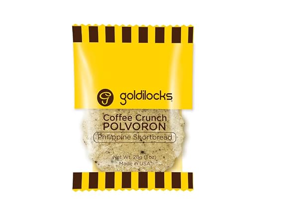Goldilocks POLVORON 15pc Makes your life sweeter Large Pack 1 (COFFEE CRUNCH)