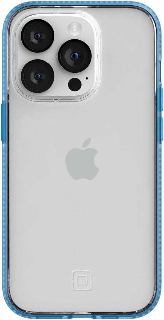 Incipio Idol Series Case for iPhone 14 Pro, Minimalist and Sustainable Protection - Bluejay/Clear (IPH-2025-BJC)