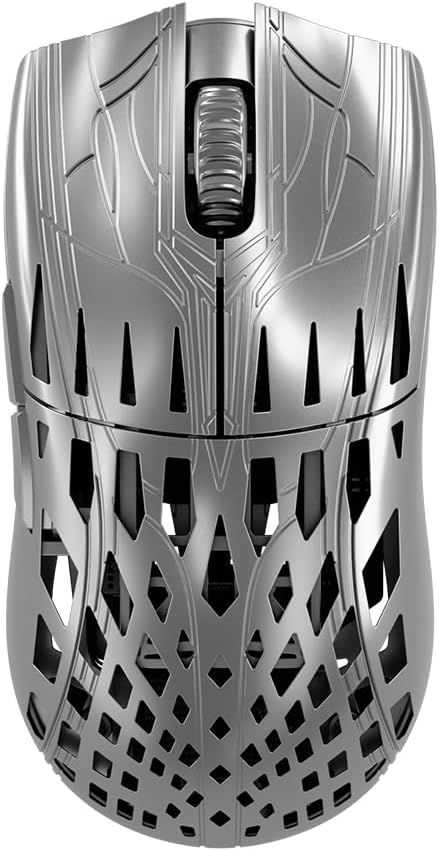 Pwnage Wireless Gaming Mouse Carbon Fiber 1.3 oz 39 g Trinity CF Solid Platinum Wireless 8000 Hz Polling Rate Japan Authorized Dealer