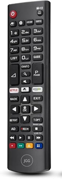 REPLACEMENT LG REMOTE CONTROL - Universal LG Remote Control for Smart TV Remote Control - works with All LG Models Lcd Led Hdtv Uhd 3D 4K Universal Tv Remote