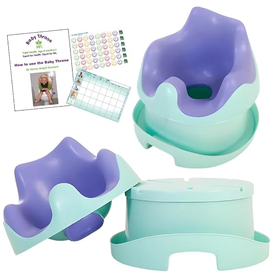 The Baby Throne 35 Squat Potty Seat 7-in-1 Toddler Toilet Trainer
