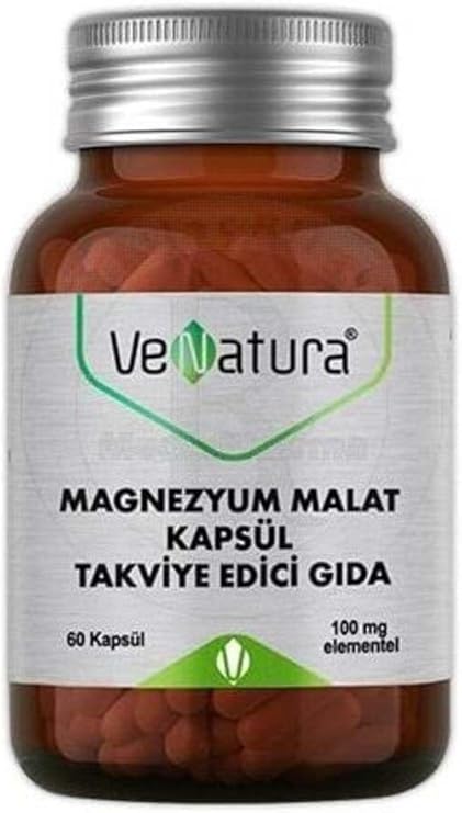 VeNatura Magnezyum Malat 100 Mg 60 Kapsül 80298