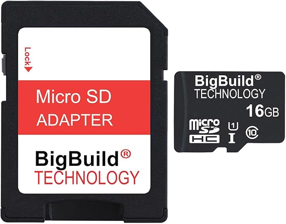 16GB Ultra Fast 80MB/s microSDHC Memory Card for Nokia 5.4, 6.2, 7.2, 8 V UW, 8.3 Cell Phone