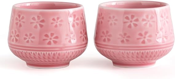 Pink Matcha Kit Set With Tea cups