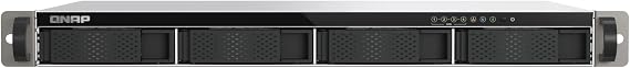 QNAP TS-433eU-US Compact 1U Short-Depth Rackmount 2.5GbE NAS