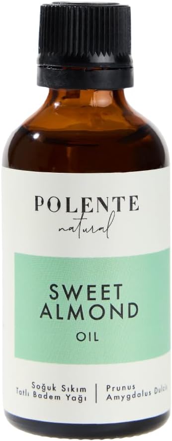 Polente Natural - Sweet Almond Oil - Cold Pressed (50 ml)