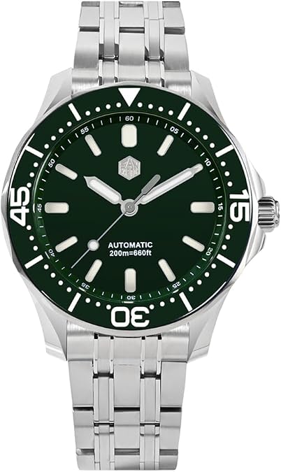 San Martin SN0088G Stainless Steel Men Luxury Diver Watch YN55 Automatic Mechanical Sapphire Glass Wristwatch