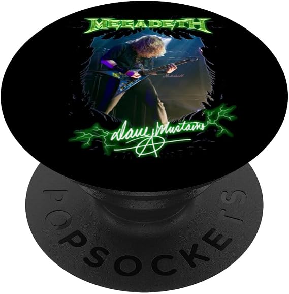 Megadeth - Dave Mustaine PopSockets Adhesive PopGrip
