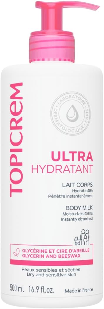 Topicrem Ultra Moisturising Body Milk 500ml