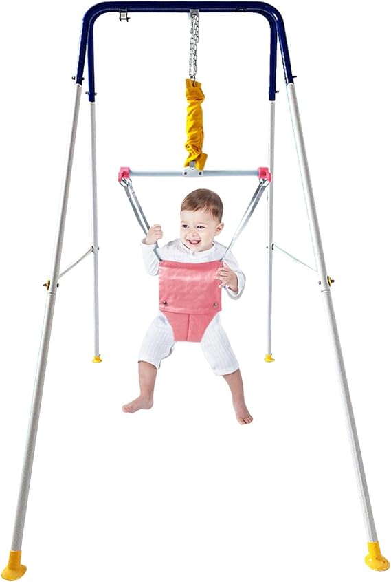 Door Jumper - Baby Doorway Jumper and Bouncer - Baby Door Jumper Swing Bumper Jumper, 6-24 Months Doorway Jumper for Baby, Toddler, Toddler Xiaocaomei