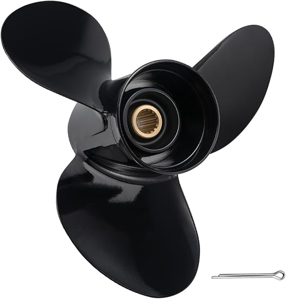 Upgrade 14 X 21 OEM 58100-90J21-019 Aluminum Outboard Boat Propeller fit Suzuki DF50/60/70/90/100/115/140HP Motors 3 Blades 15 Spline Tooth RH