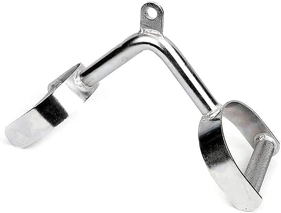 Cable Machine Attachment, V Shaped Press Down Bar, Double D Stirrup Handle, Cable Machine Attachment for Fitness, Triceps Extensions, Arm Strength Training