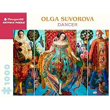 Pomegranate 1000-Piece Jigsaw Puzzle for Adults, Olga Suvorova's Dancer, Matte Finish, Snug Fit