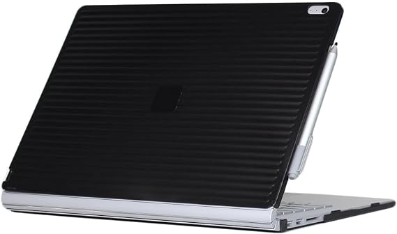 mCover Case Compatible for 2016~2022 13.5" Microsoft Surface Book 1/2 / 3 with Detachable Tablet Display ONLY (NOT Fitting Cheaper Surface Laptop Models) - Black