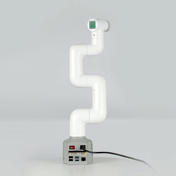 ELEPHANT ROBOTICS Open Source 6 Axis Robotic Arm, myCobot 280 with M5Stack 2023 Collaborative Robot Desktop Robotic Arm for Education Python Programming & ROS Supporting