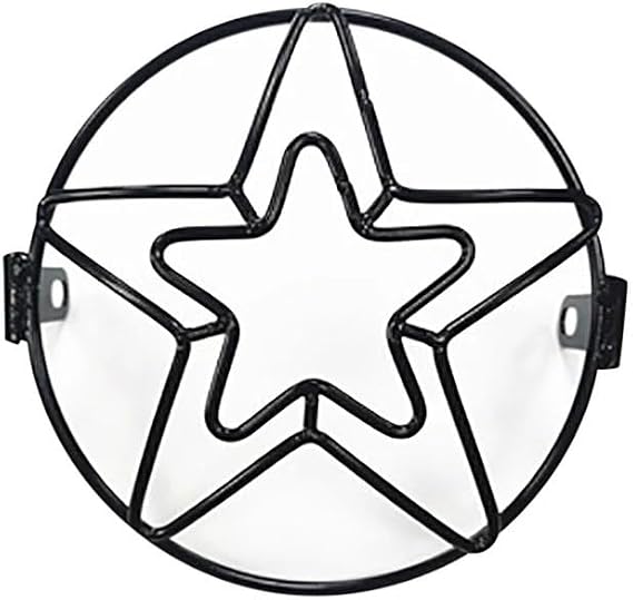Headlight Cover Guard 6.5inch Universal Motorcycle Headlight Fog Lamp Protector Guard Grille Cover For For Chopper