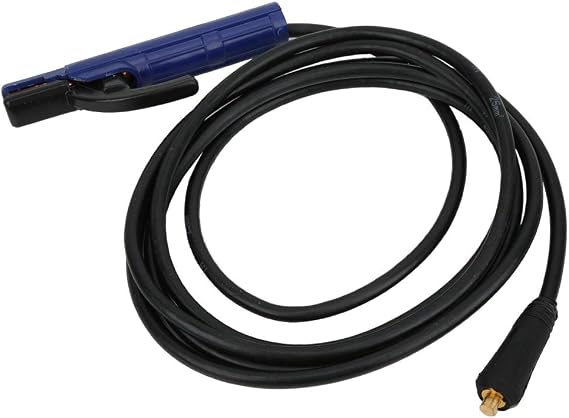 Welding Electrode Holder Lead, Welding Electrode Holder 300A Electrode Holder Welding Rod Stick Clamp with 25mm2 4m Cable for MMA ARC Welder
