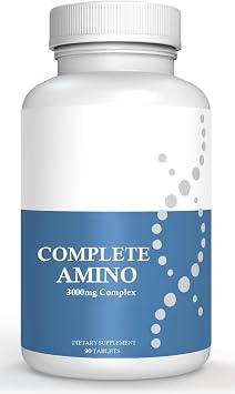 Complete Amino Formula, Build Stronger Muscles and Increase Energy | Amino Supplements | 90 Count