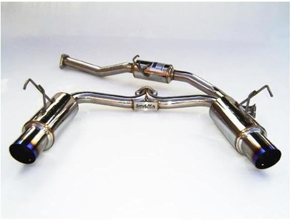 Invidia (HS00HS1GTT) N1 Single Layer Cat-Back Exhaust System with Titanium Tip for Honda S2000 AP1