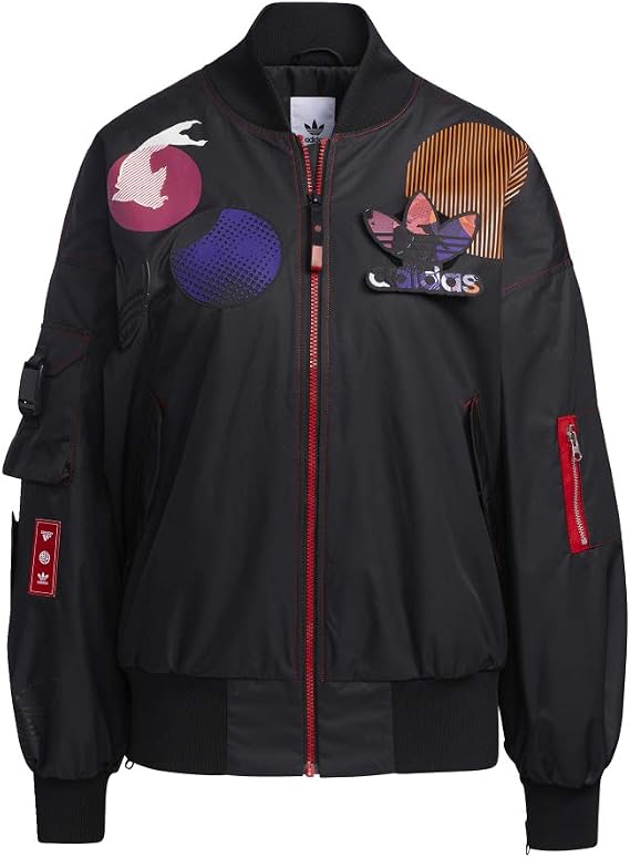 adidas LNY Women's Patch Bomber Jacket