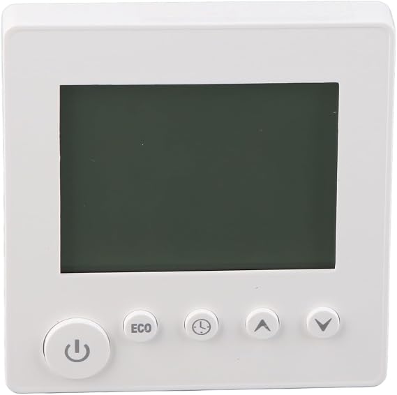 Smart Thermostat LCD Controller, Nonprogrammable 16A Temperature Control for Electric Heating Home Floor Heating ABS Keypad Radiator Thermostat with Clear Display