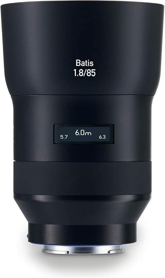 ZEISS Batis 85mm f/1.8 Lens for Sony E Mount Mirrorless Cameras, Black