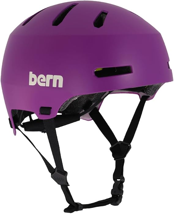 Bern Macon 2.0 MIPS Adult Multisport Helmet with Rotational Impact SafetyAdjustableAdapts to All SeasonsFully Certified