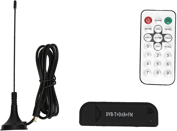 USB TV Tuner Stick SDR RTL2832U Digital FM Receiver with Video Recorder Function USB 2.0
