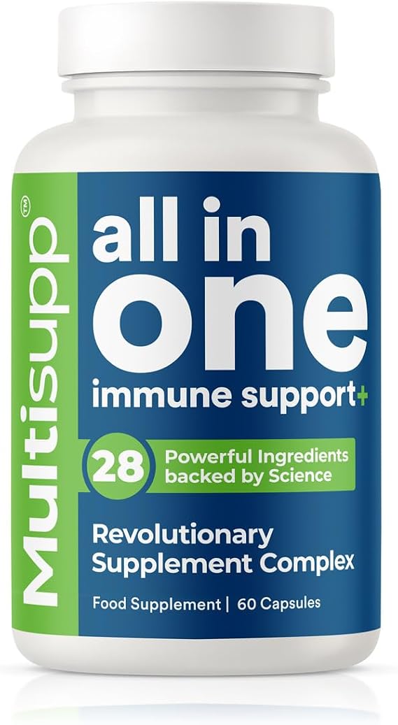 Multivitamin - Supplements, Vitamin D3 K2, B12 Complex, Lions Mane, Ashwaganda High Strength, COQ10, Magnesium, Seamoss, Zinc - Mutivitamin Tablets for Women & Men - Immune Support - Multisupp