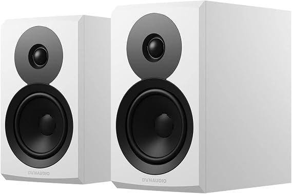 Dynaudio Emit 10 Compact Bookshelf Speaker - Pair (White Satin)